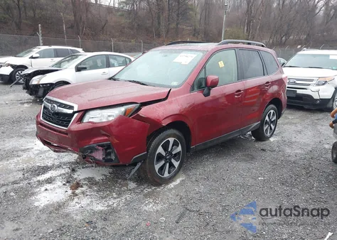 2018 Subaru Forester 2.5I Premium from USA, damaged, VIN JF2SJAGC2JH555239